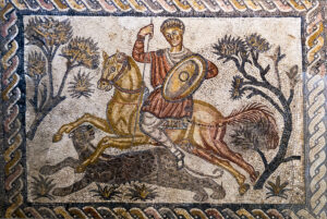 roman hunting mosaic