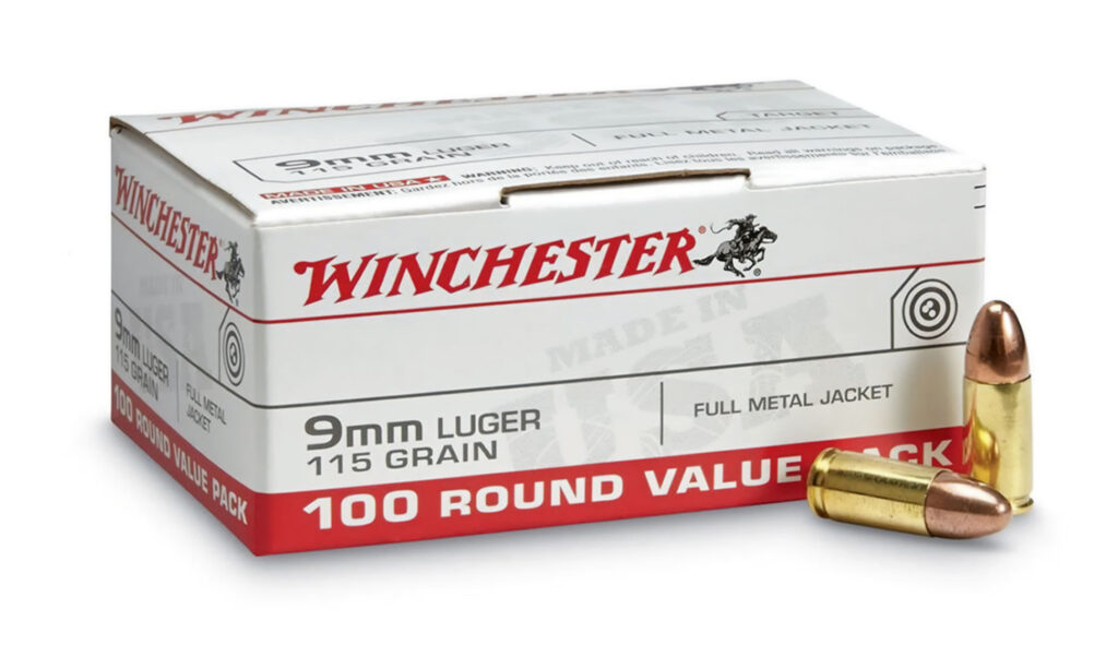 Winchester 9mm Full Metal Jacket